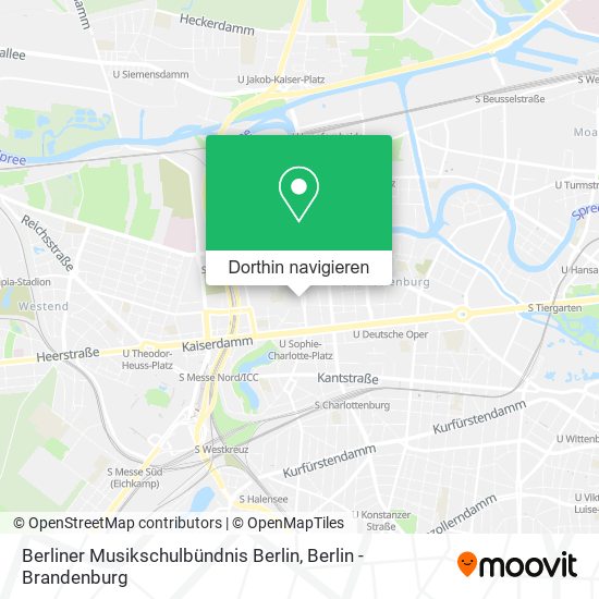 Berliner Musikschulbündnis Berlin Karte