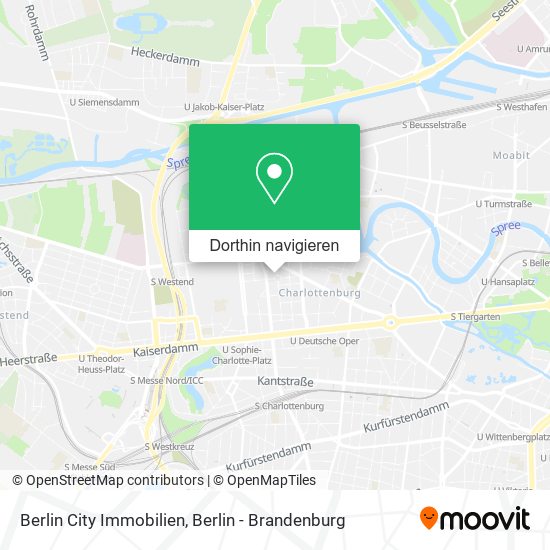 Berlin City Immobilien Karte