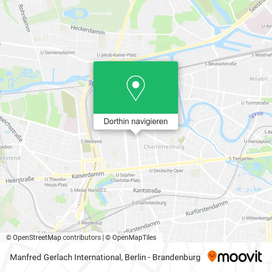 Manfred Gerlach International Karte