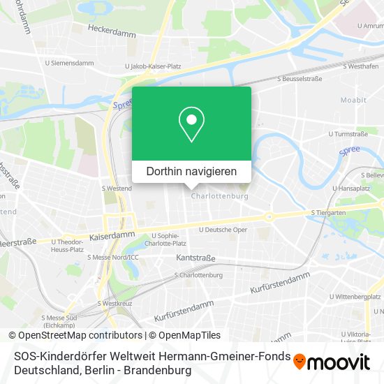 SOS-Kinderdörfer Weltweit Hermann-Gmeiner-Fonds Deutschland Karte