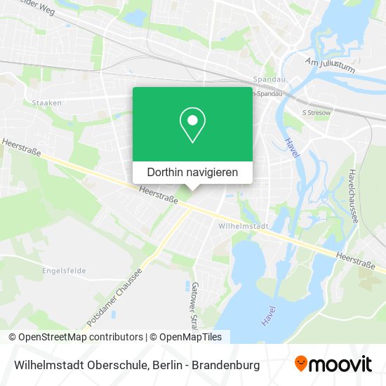 Wilhelmstadt Oberschule Karte