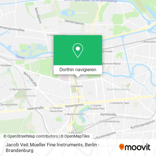 Jacob Veit Mueller Fine Instruments Karte