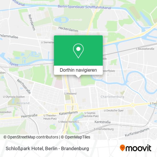 Schloßpark Hotel Karte