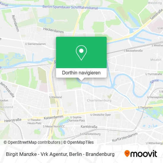 Birgit Manzke - Vrk Agentur Karte