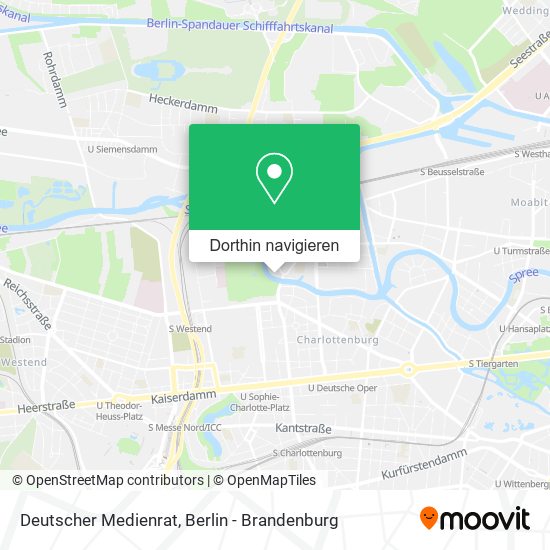 Deutscher Medienrat Karte