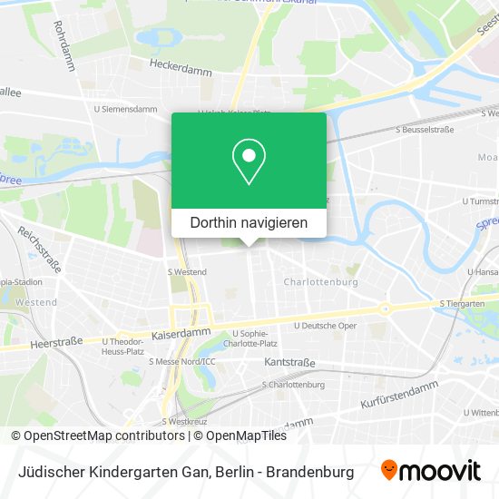 Jüdischer Kindergarten Gan Karte