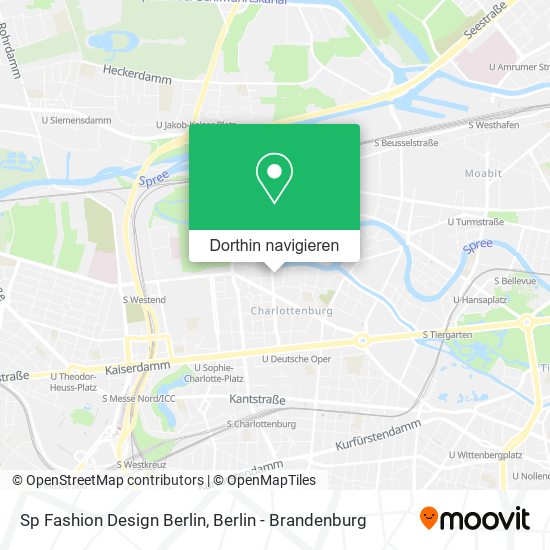 Sp Fashion Design Berlin Karte