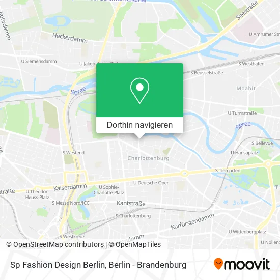 Sp Fashion Design Berlin Karte