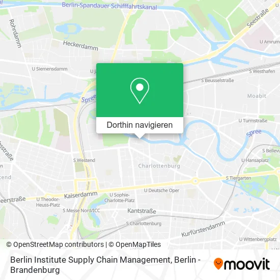 Berlin Institute Supply Chain Management Karte
