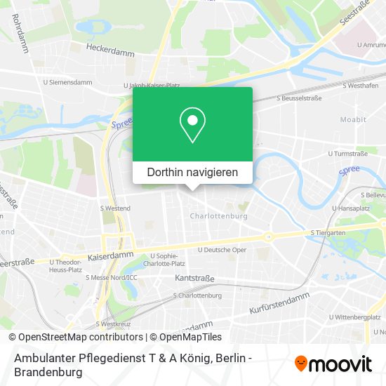 Ambulanter Pflegedienst T & A König Karte