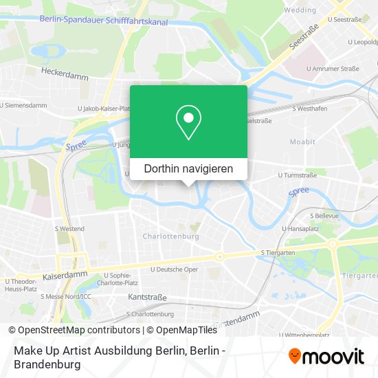 Make Up Artist Ausbildung Berlin Karte
