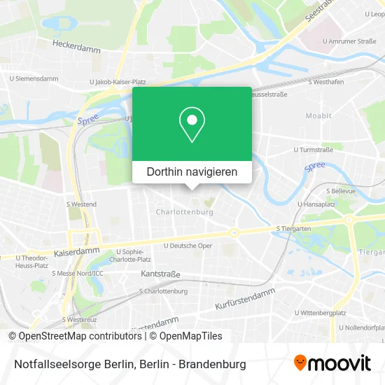Notfallseelsorge Berlin Karte