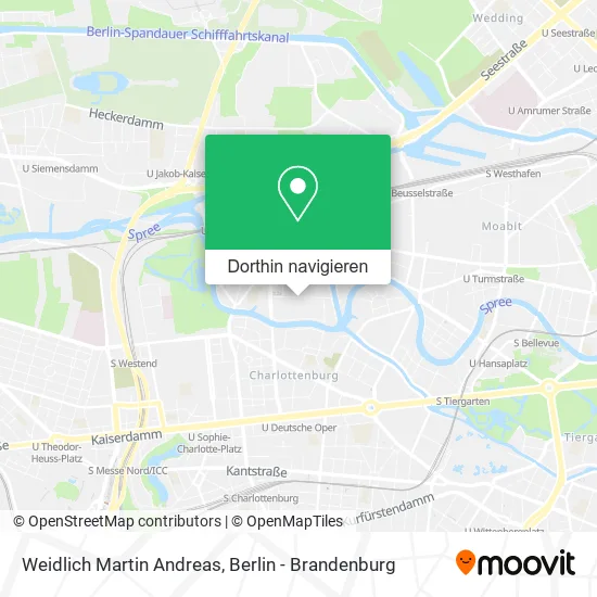 Weidlich Martin Andreas Karte