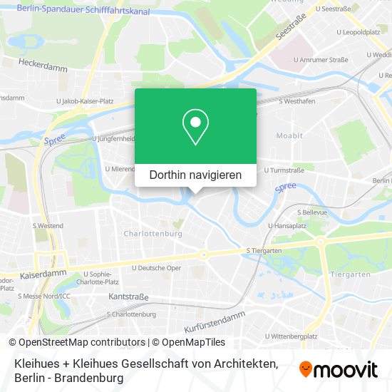 Kleihues + Kleihues Gesellschaft von Architekten Karte