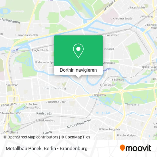 Metallbau Panek Karte