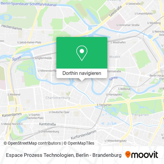 Espace Prozess Technologien Karte