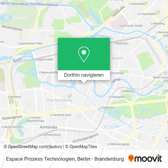 Espace Prozess Technologien Karte