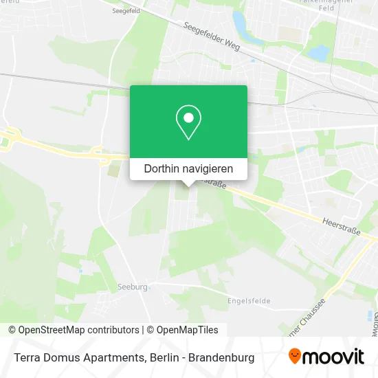 Terra Domus Apartments Karte