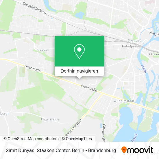 Simit Dunyasi Staaken Center Karte