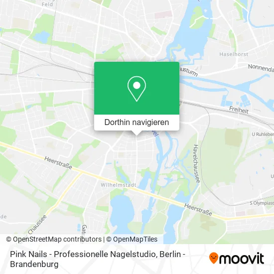 Pink Nails - Professionelle Nagelstudio Karte