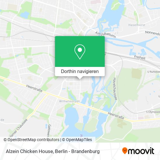 Alzein Chicken House Karte