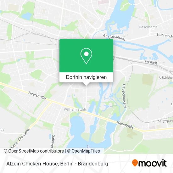 Alzein Chicken House Karte