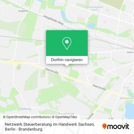Netzwerk Steuerberatung im Handwerk Sachsen Karte