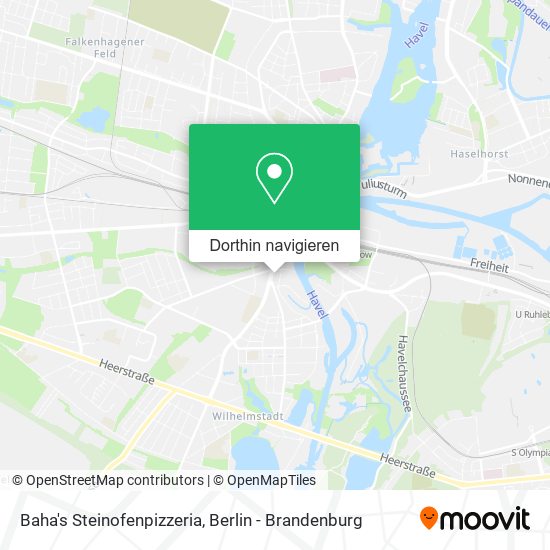 Baha's Steinofenpizzeria Karte