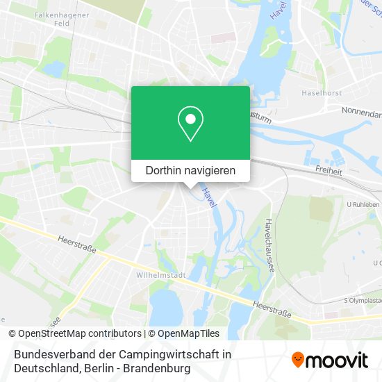 Bundesverband der Campingwirtschaft in Deutschland Karte