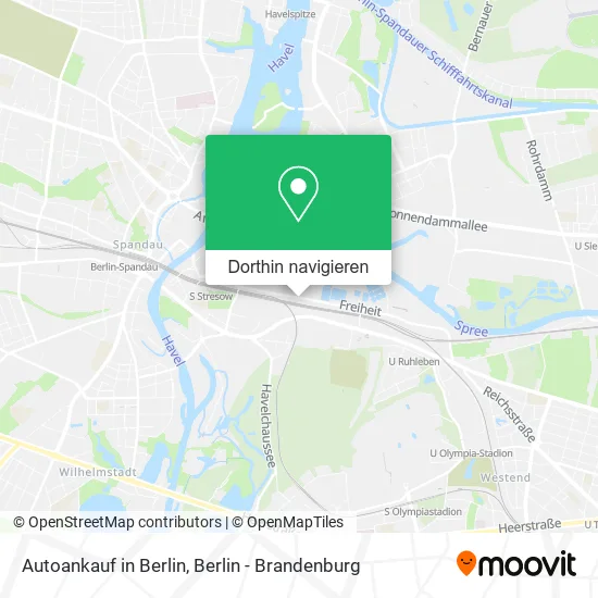 Autoankauf in Berlin Karte