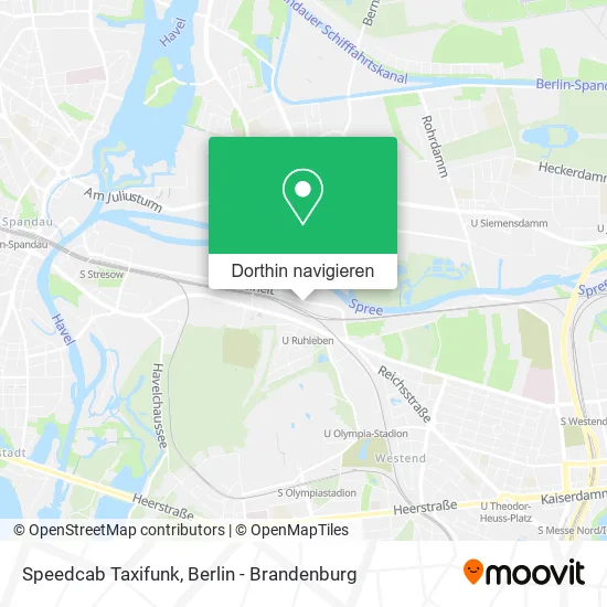 Speedcab Taxifunk Karte