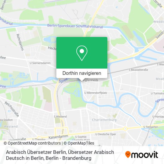 Arabisch Übersetzer Berlin, Übersetzer Arabisch Deutsch in Berlin Karte