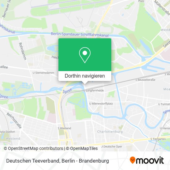 Deutschen Teeverband Karte