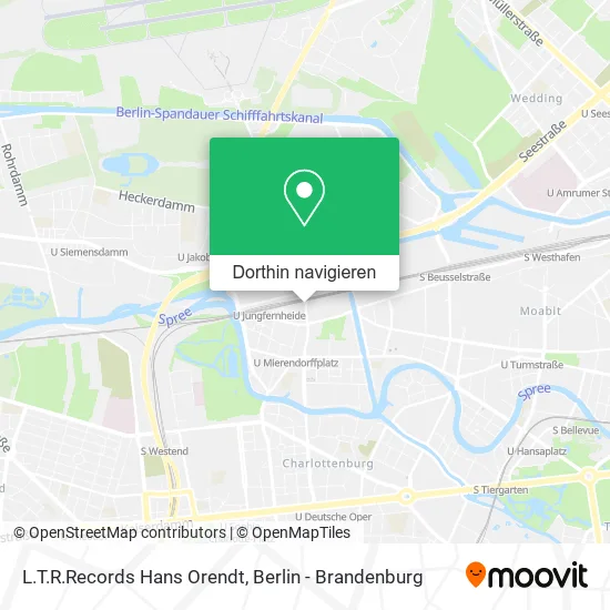 L.T.R.Records Hans Orendt Karte