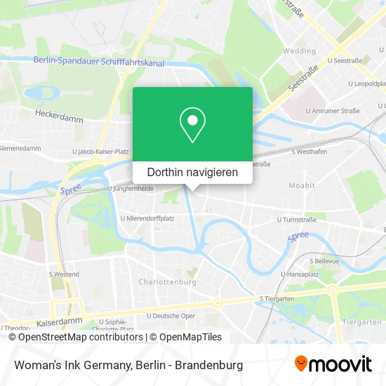 Woman's Ink Germany Karte