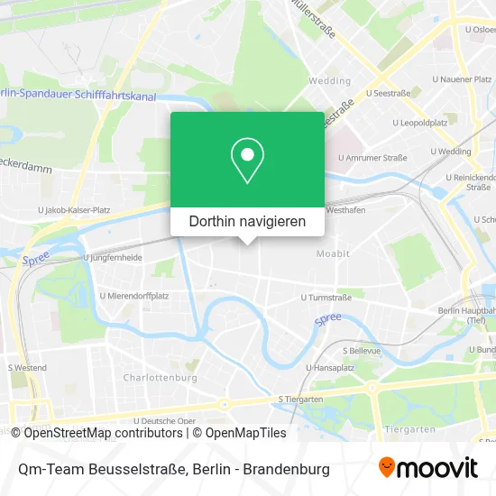 Qm-Team Beusselstraße Karte