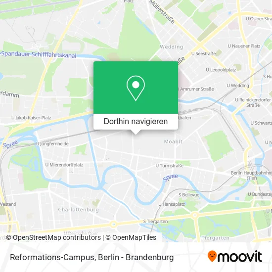 Reformations-Campus Karte