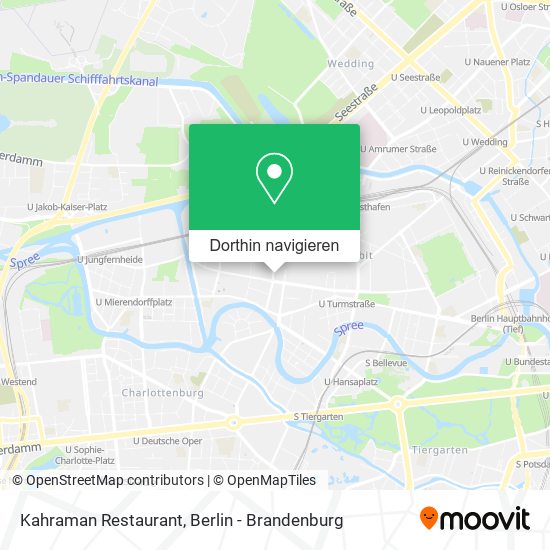 Kahraman Restaurant Karte