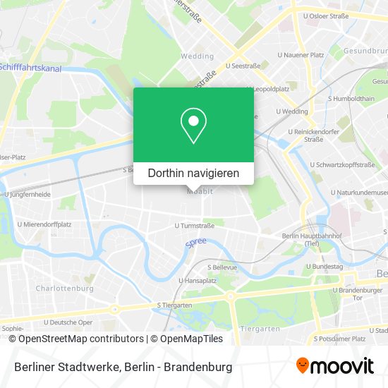 Berliner Stadtwerke Karte