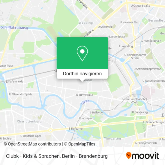 Clubk - Kids & Sprachen Karte