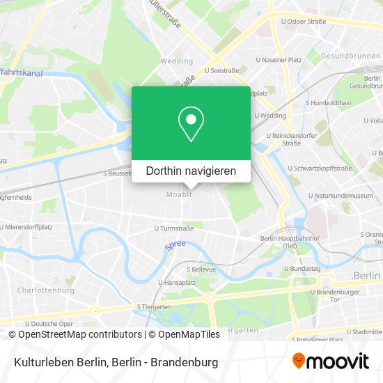 Kulturleben Berlin Karte