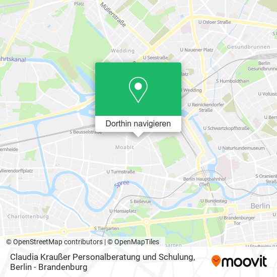 Claudia Kraußer Personalberatung und Schulung Karte