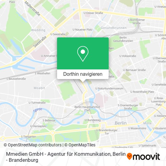 Mmedien GmbH - Agentur für Kommunikation Karte
