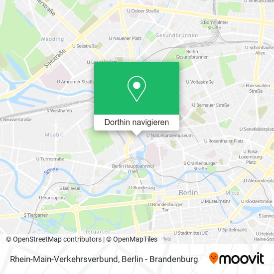 Rhein-Main-Verkehrsverbund Karte