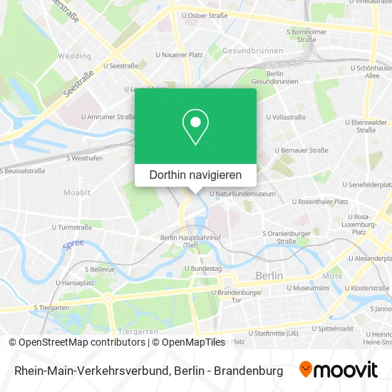 Rhein-Main-Verkehrsverbund Karte