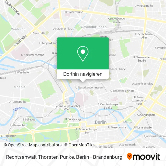 Rechtsanwalt Thorsten Punke Karte