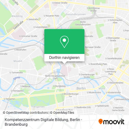 Kompetenzzentrum Digitale Bildung Karte