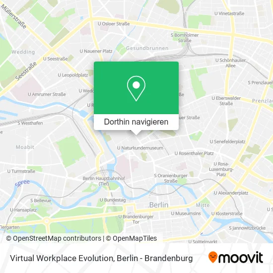 Virtual Workplace Evolution Karte