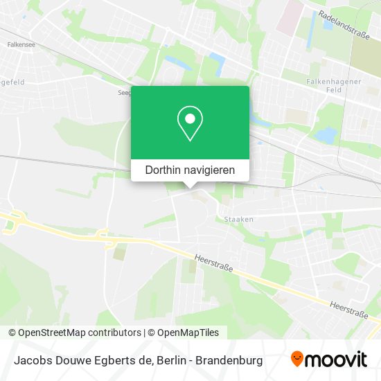 Jacobs Douwe Egberts de Karte