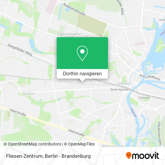 Fliesen-Zentrum Karte